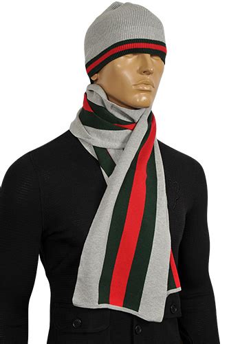 gucci mens hat and scarf|authentic Gucci scarves.